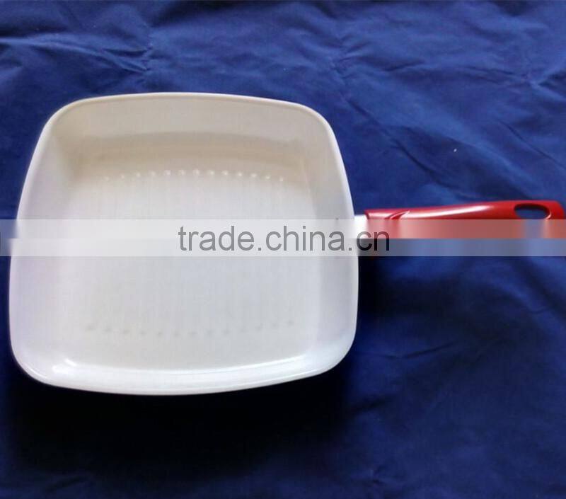 Aluminum Nonstick Frying Pan Ceramic Coating Grill Pan