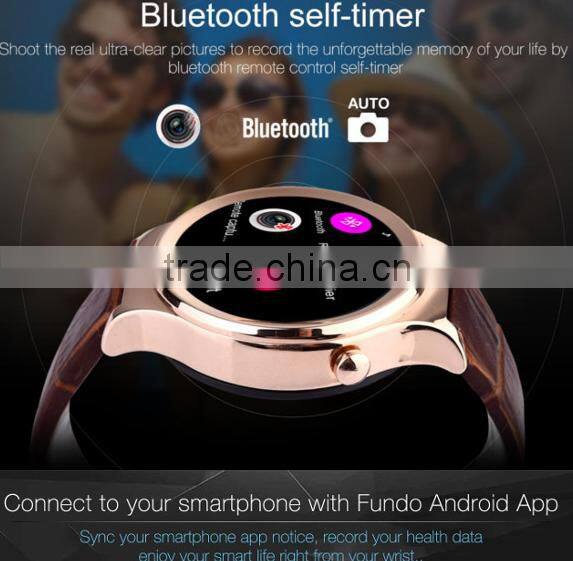 T3 UV Detection Pedometer MP3/MP4 player Sport Smart Watch For Iphone And Android