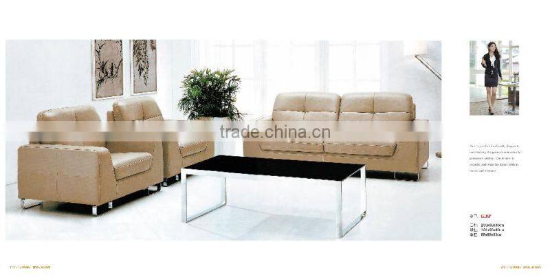 high end office leather antique sofa set factory sell directly SJ15