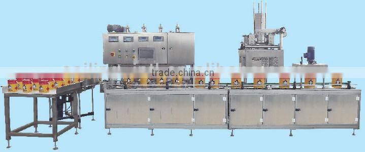 GCJ04-06-IAQ Weighing Type Automatic Liquid Filling Machine ,plc control paint filling machine