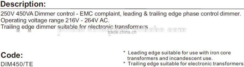 Signature Series Trailing Edge Dimmer Switch