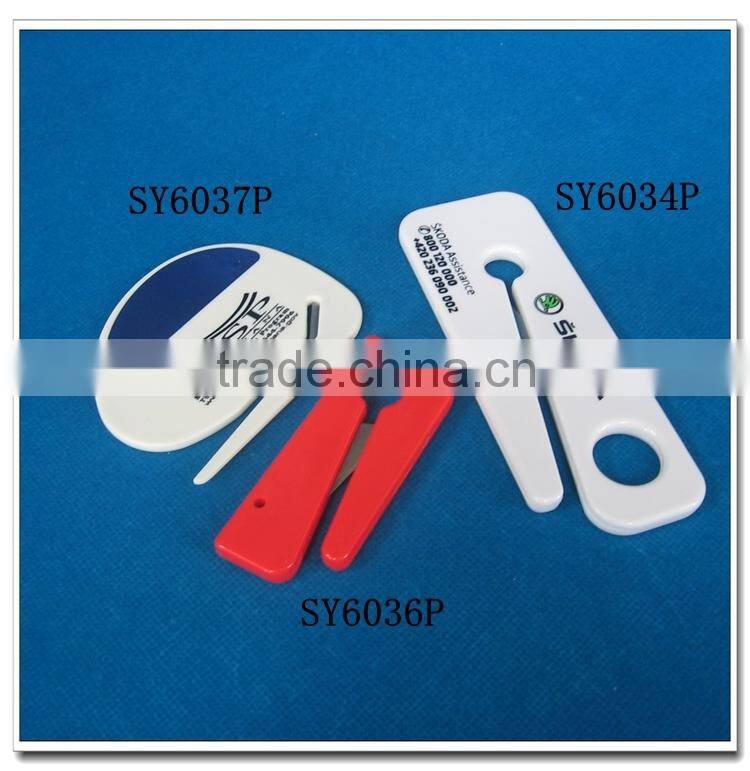 Cheap Manual letter opener knife plastic letter opener