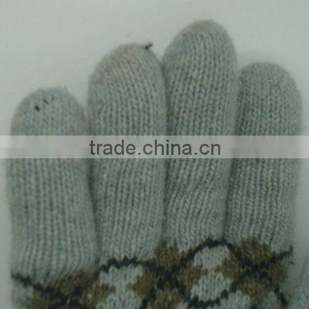 Boxi-High quality tick with velvet knitted gloves