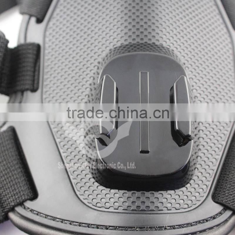 Dog Fetch Harness Chest Strap Belt Mount for GoPro Hero 4/3+/3/2/1lack, Blue, Pink