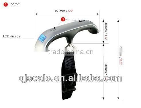 balanzza digital luggage scale