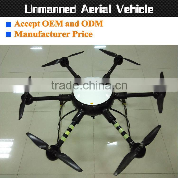 Custom made carbon fiber UAV frame for wholesale ar drone quadcopter plane