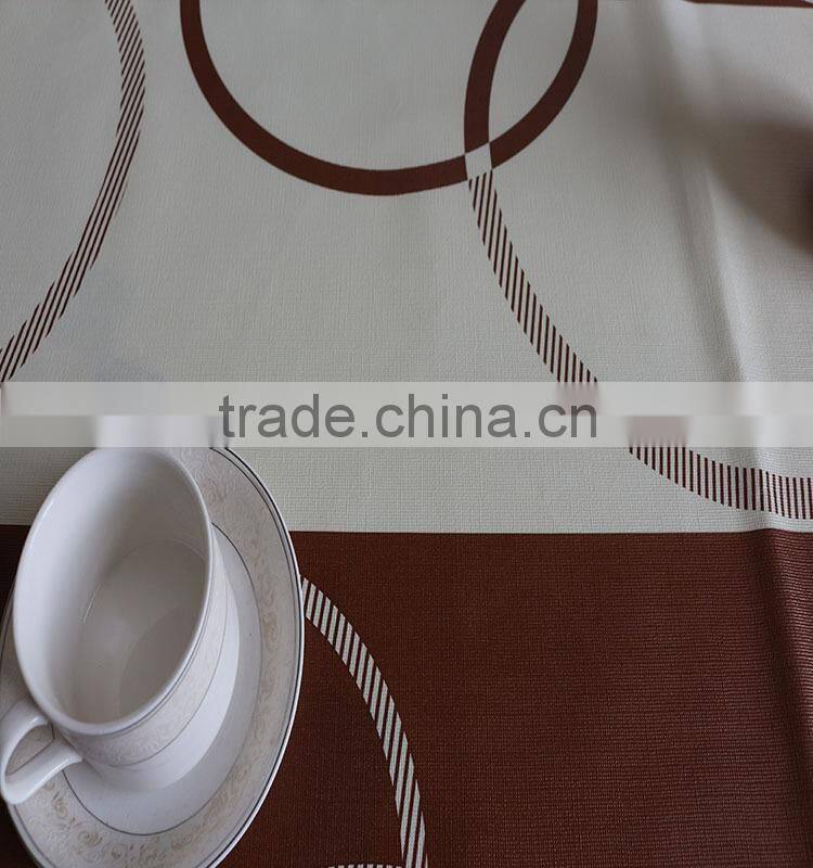 PVC & non-woven tablecloth