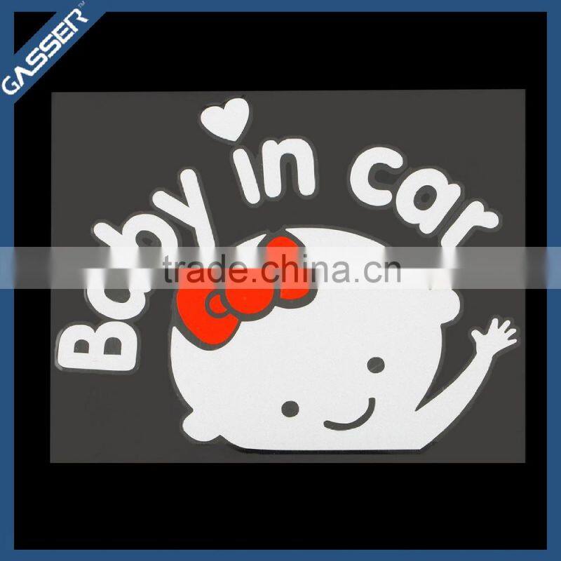 2016 custom car decoration logo sticker for car new design