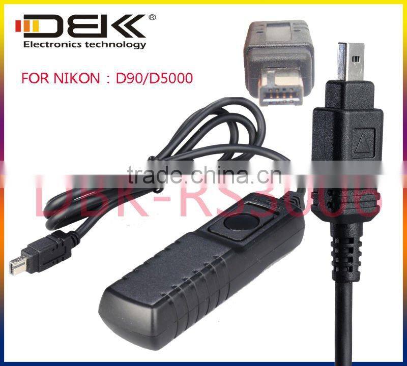 RS-3006 Cable Style Remote Switch For Nikon D80/D70S