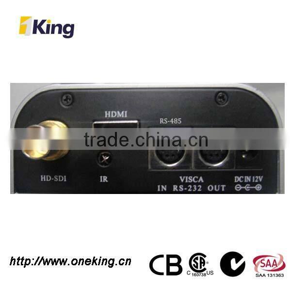 HD Pan/Tilt/Zoom Camera Supports VISCA Protocol For PTZ Control Using RS232 RS485 Protocols