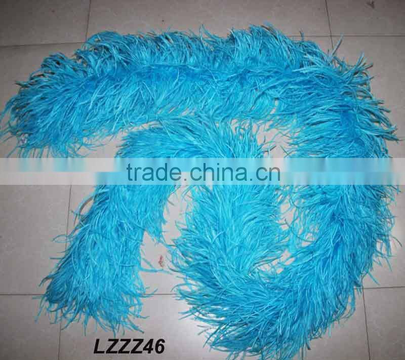 decorative Fluffy Ostrich Feather boa LZYJ69
