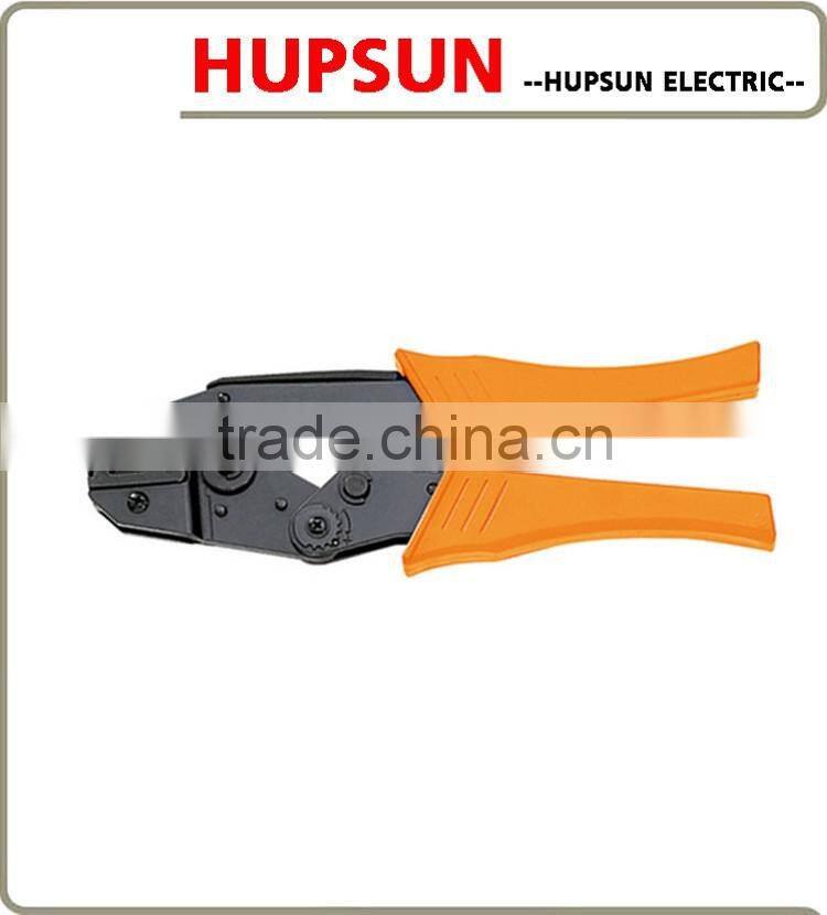 HS-05FL crimping flag type receptacles ratchet crimping pliers hand tools