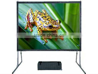 Fast Fold projection screen/outdoor projection screen/rear and projection screen