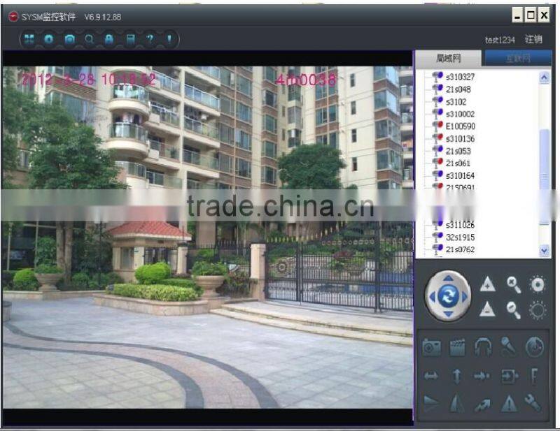 Cheapprice Indoor use wide angle security wifi camera/IP cam with P2P technology support NAS storage ONVIF 3.6mm lens