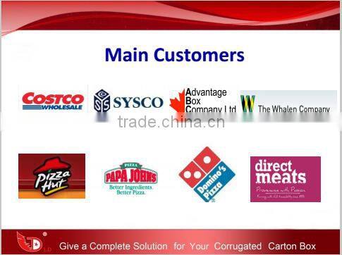 Custom cheap price recycled delivery pizza box