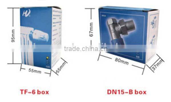 TF-6 and DN15-B brass thermostatic radiator valve