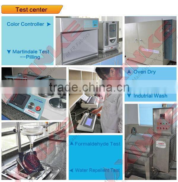 china manufacturer twill fireproof overall fabric for firefighters garment