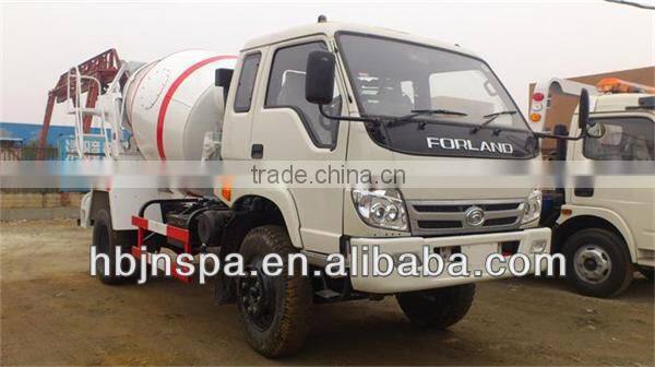 made in china best 3-4cbm concrete mixer truck for sale