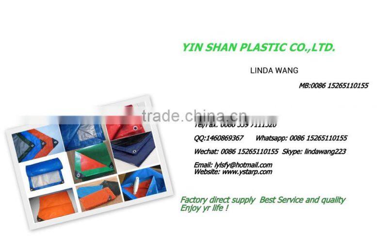 HDPE laminate water tank tarpaulin in standard size color as yr request