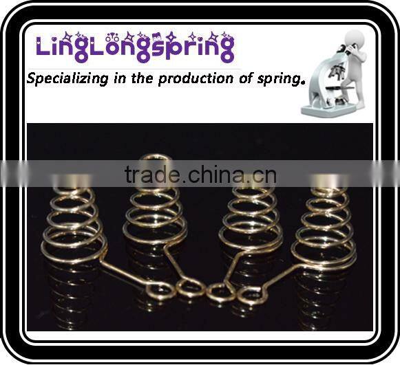 Battery coil spring