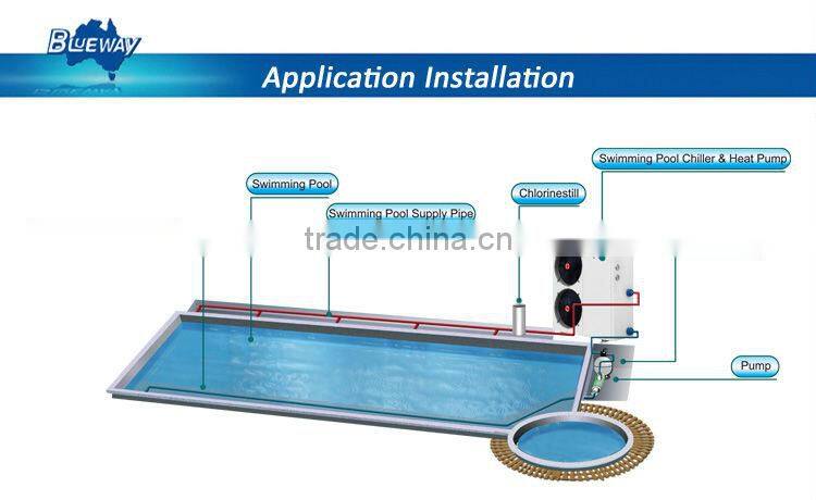 Customized Residential Swimming Pool heat pump with High Standard for Household Heating & Cooling R410A 50Hz (Manufacturer)