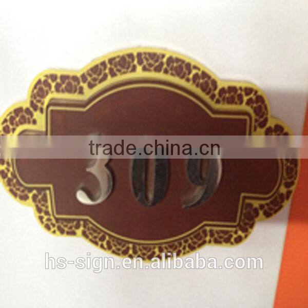 Cheap Letter Stainless Hotel Room Number Aluminum Led Lighted Letters Signs