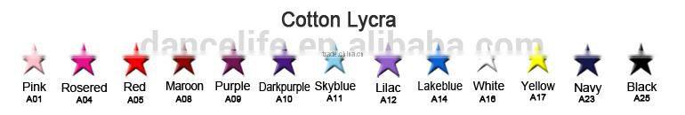 C2417 Wholesale cotton lycra sexy crop bra tops for dance & sports