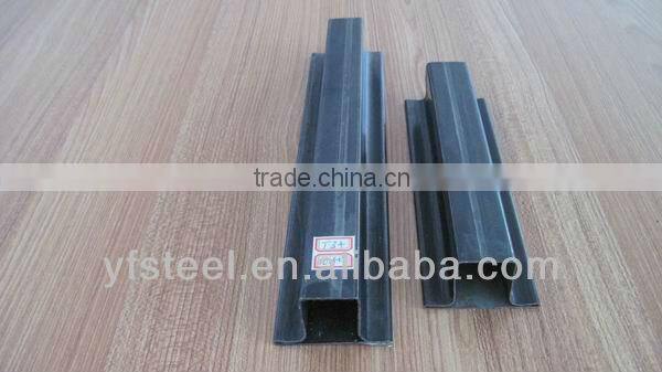 0.55mm t shaped cold rolled weld steel pipe,china YOUFA group,LGJ