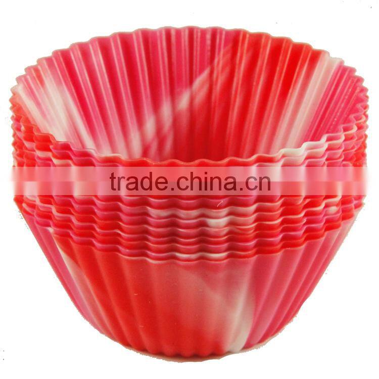 silicon cupcake mold, custom-made silicone cake mold