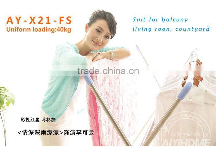 Garment Hanging Display Rack Clothes Hanger Stand Shelf