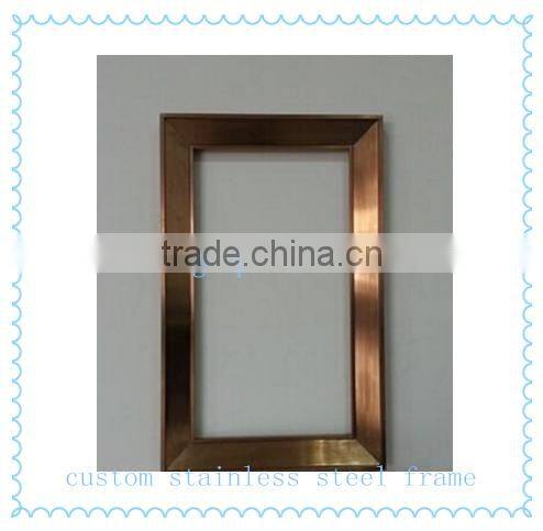 made in shenzhen custom welding stainless steel tube,stainless steel frame welding