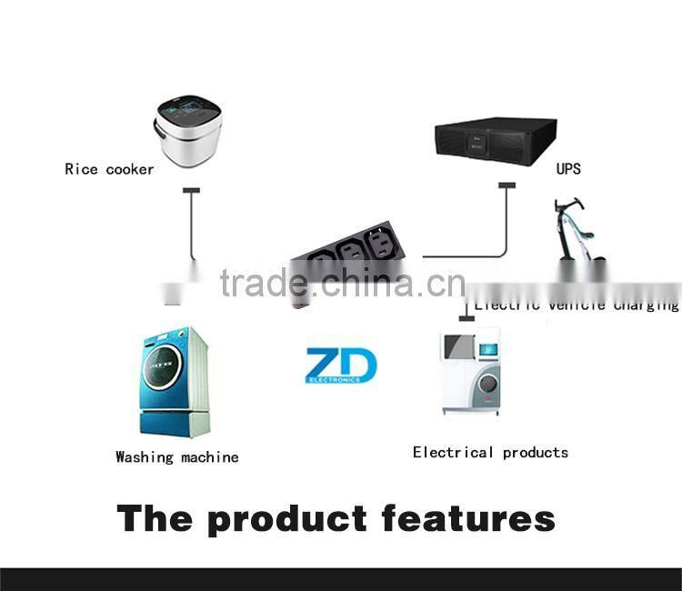 Quatra gangs socket outlet