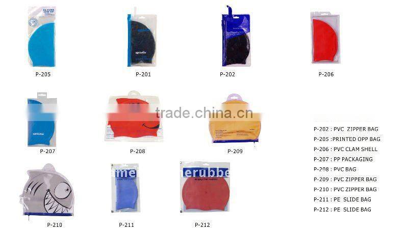 Hot sales! printing silicone swim cap ,funny silicone swimming cap