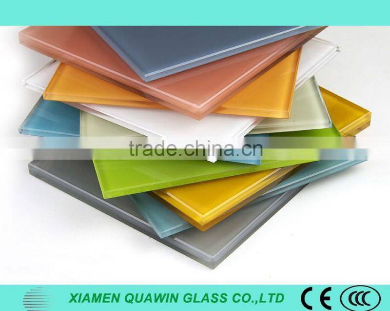 5mm Back Painted Glass/Different Colors Back Painted Glass/ Lacquered Painted Glass