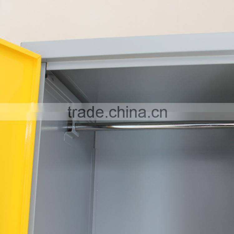 2 doors steel locker