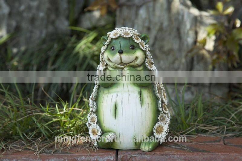 Resin Wedding Squirrel Garden Oment figurine
