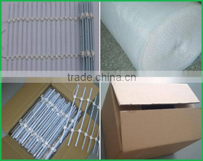 LED panel backlighting for aluminum light box