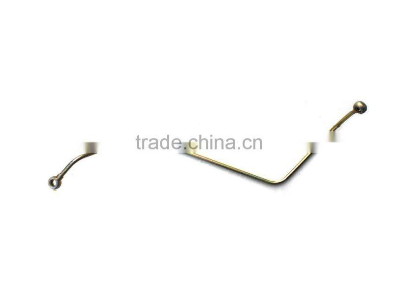 Turbocharger inlet iron oil pipe JMC Transit auto car pressured inlet fuel iron oil tubing JMC pickup truck auto spare parts