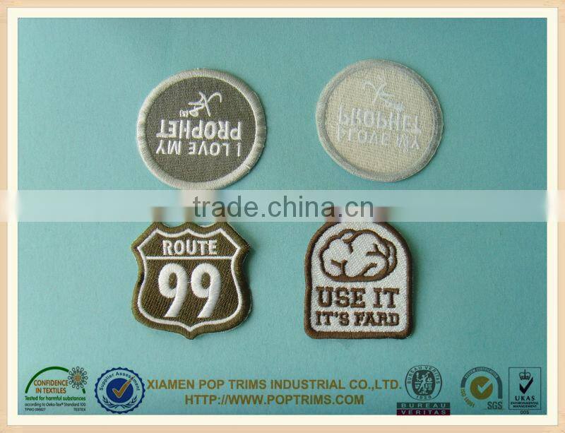 Chinese Embroidery flag patches