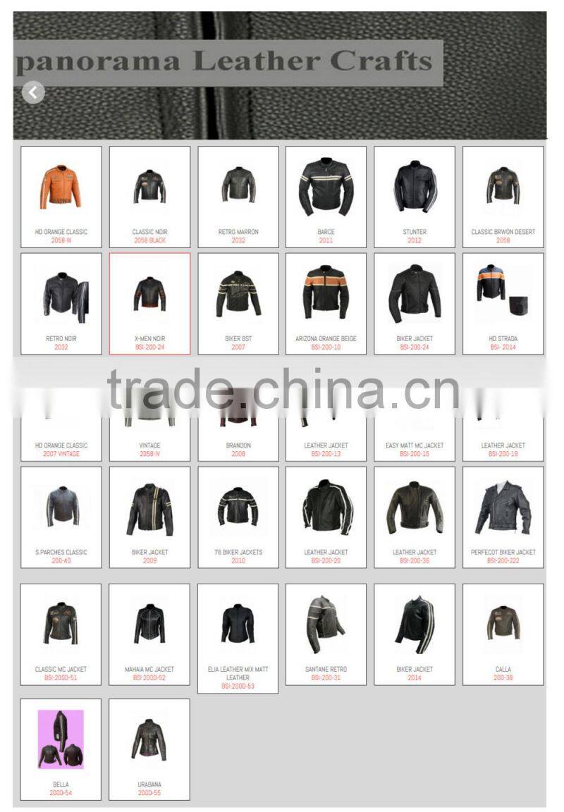 classic motorcycle leather jacket, men classic bikers leather jackets