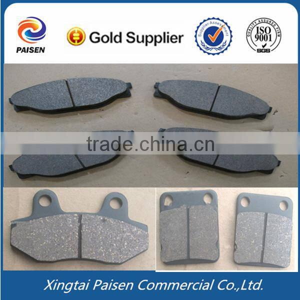 motorbike brake friction pad/ plate / auto cycle brake pads with various size