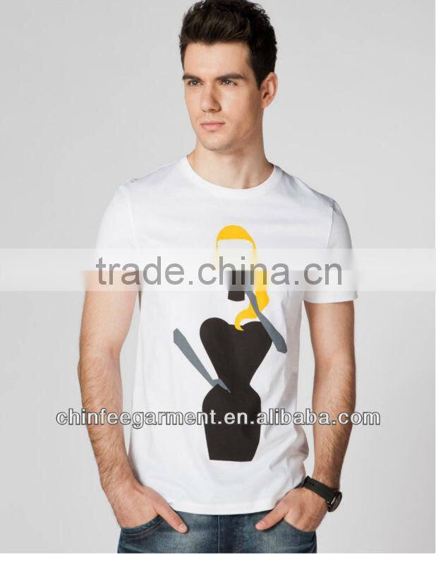 Printing T Shirts Fashion Cheap T Shirt Made In Guangzhou Factory