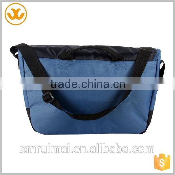 Vintage style men polyester durable shoulder messenger bag