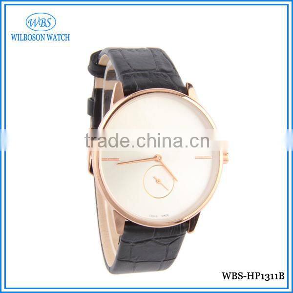 Fashion geneva quartz women men's watches good price