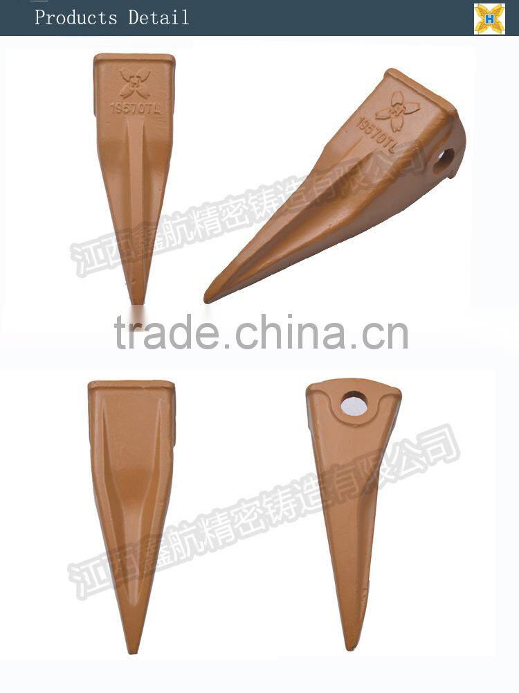 JIANGXI MANUFACTURER BUCKET TEETH USE FOR PC200 BUCKET 205-70-19570 TIGER TEETH