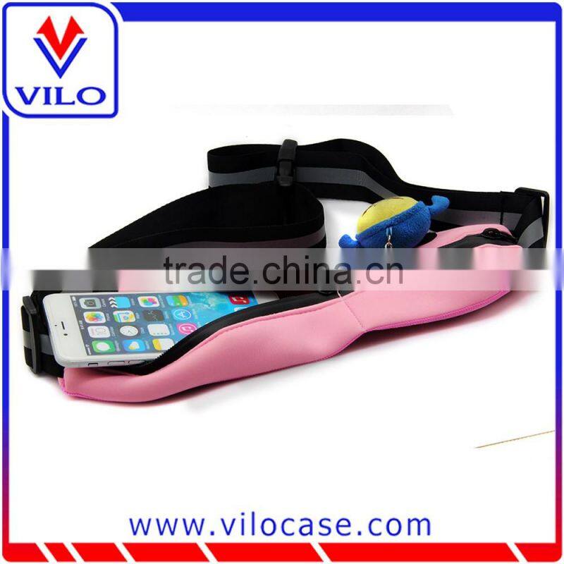 High Quality Breathable Neoprene Running Belt /Sport waist bag