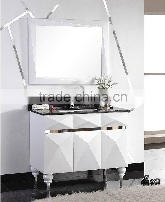 ROCH 8007 Sales Champion European Marble Top Dresser Bathroom Cabinet