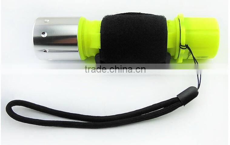 A-OK Rechargeable Power Source and ABS Lamp Body Material led with cree q5 Lamp beads s Diving Flashlight and diving torch falsh