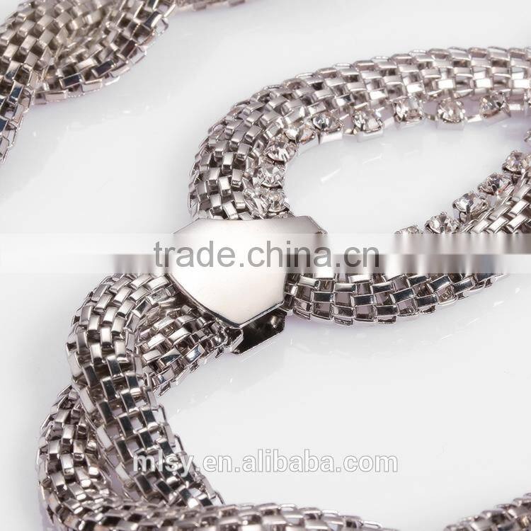 Sweater nice ornamental chain for lady's shoe bag clothing Brightness F1-80032