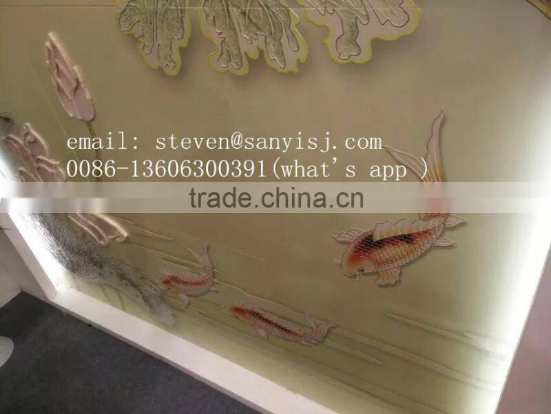 Plastic faux marble sheet machine/PVC faux marble sheet extrusion line